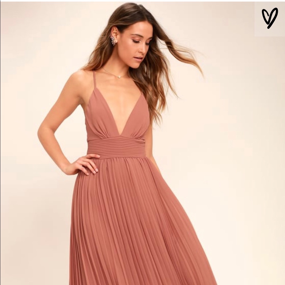 Dusty rose maxi -brand new with tags